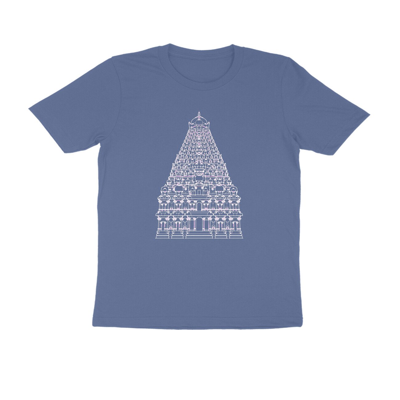 Brihadeeswarar Vimana T-Shirt | Thanjavur Temple Architecture | Chola Heritage Art - Image 6