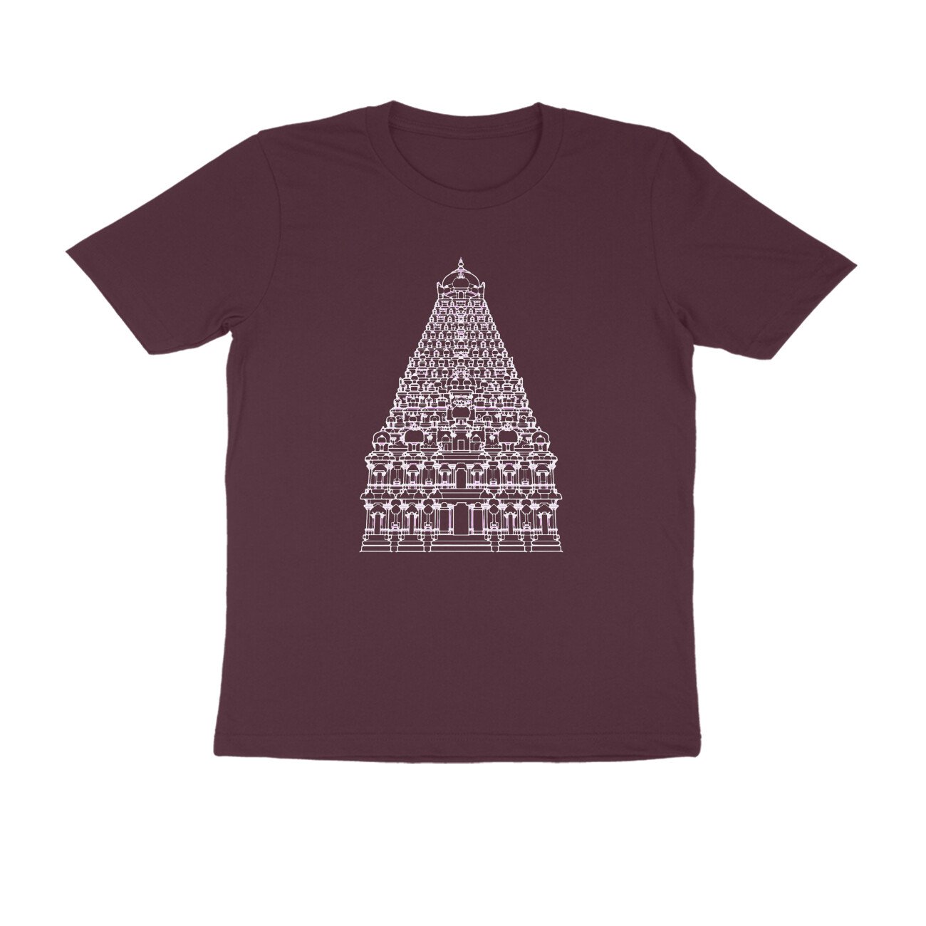Brihadeeswarar Vimana T-Shirt | Thanjavur Temple Architecture | Chola Heritage Art - Image 9