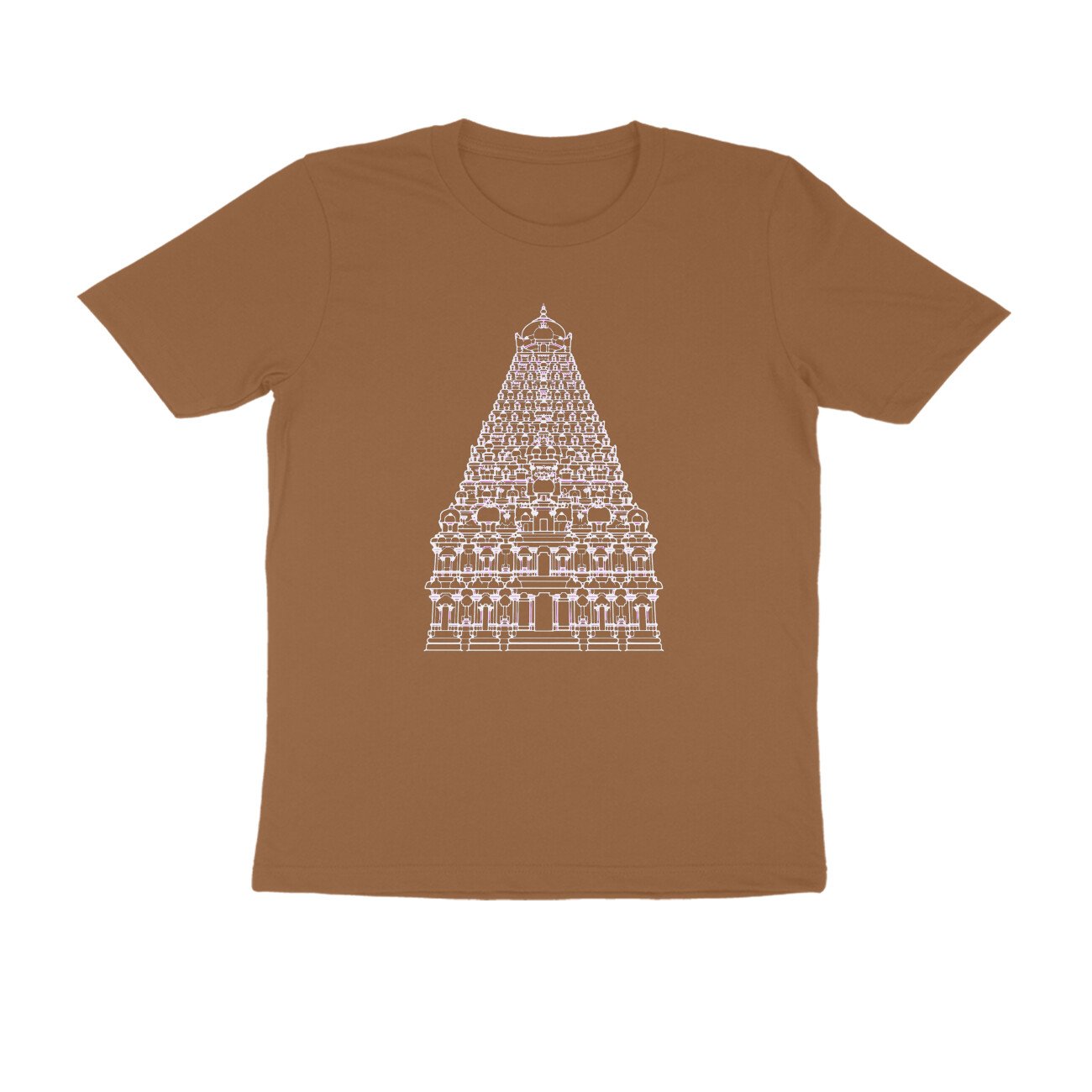 Brihadeeswarar Vimana T-Shirt | Thanjavur Temple Architecture | Chola Heritage Art - Image 13