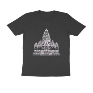 Khajuraho Temple Architecture T-Shirt | Chandela Heritage | Indian Temple Sculpture & Art
