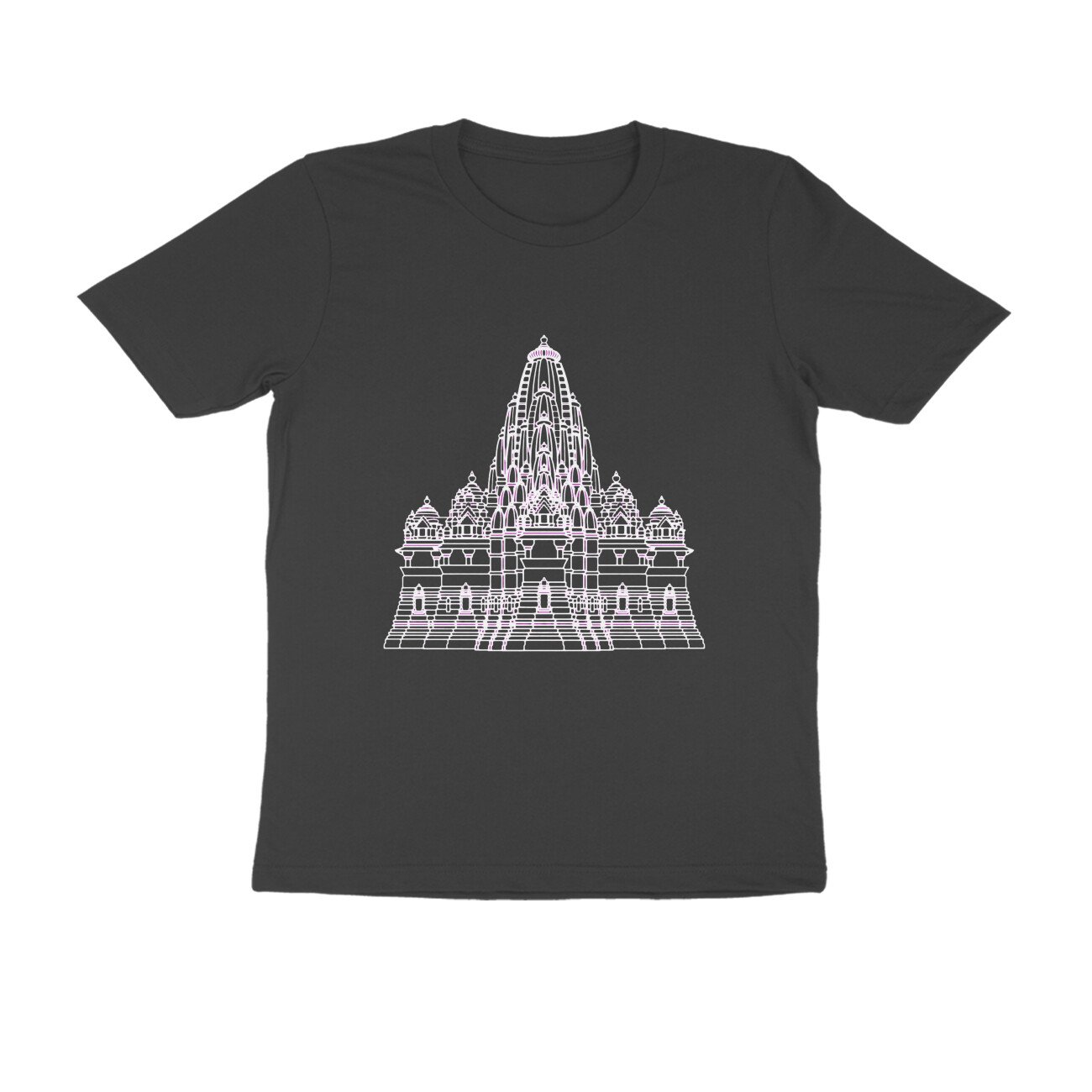 Khajuraho Temple Architecture T-Shirt | Chandela Heritage | Indian Temple Sculpture & Art