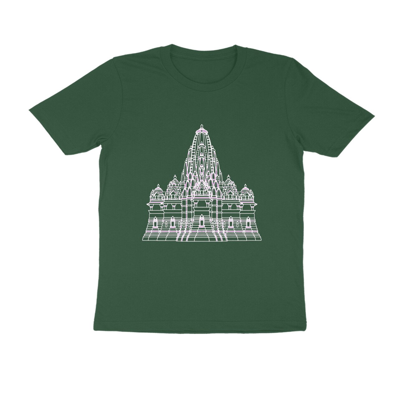 Khajuraho Temple Architecture T-Shirt | Chandela Heritage | Indian Temple Sculpture & Art - Image 6
