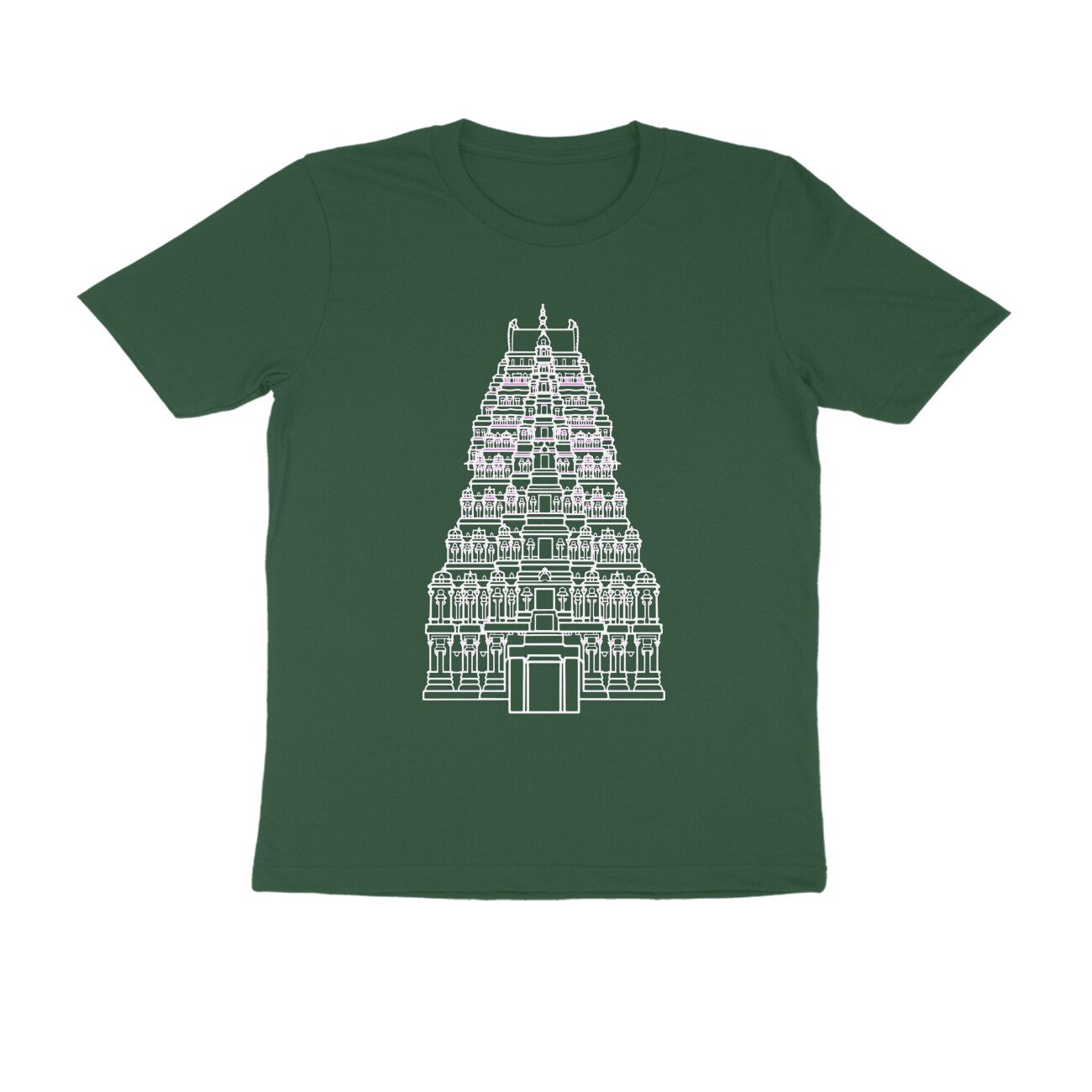 Virupaksha Temple T-Shirt | Hampi Karnataka | Vijayanagara Heritage & Temple Architecture - Image 6