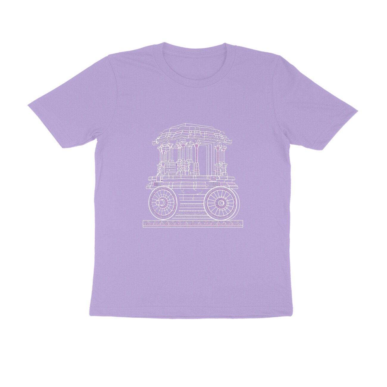 Hampi Stone Chariot T-Shirt | Vittala Temple Karnataka | Vijayanagara Architecture & Heritage - Image 8