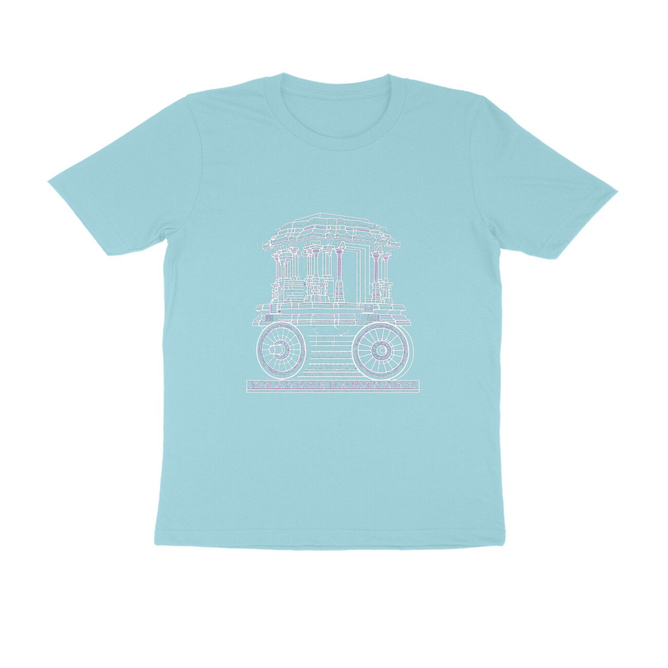 Hampi Stone Chariot T-Shirt | Vittala Temple Karnataka | Vijayanagara Architecture & Heritage - Image 11