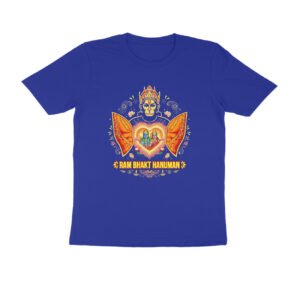 Ram Bhakt Shri Hanuman T-Shirt | Ram Sita in Heart | Hanuman Bhakti & Devotional Art