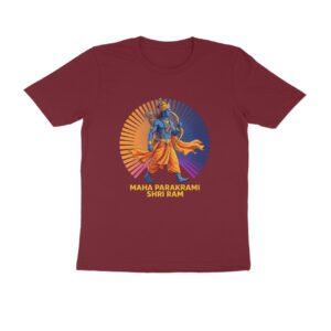 Mahaprakrami Shri Ram T-Shirt | महापराक्रमी श्री राम | Lord Rama Valor & Dharma