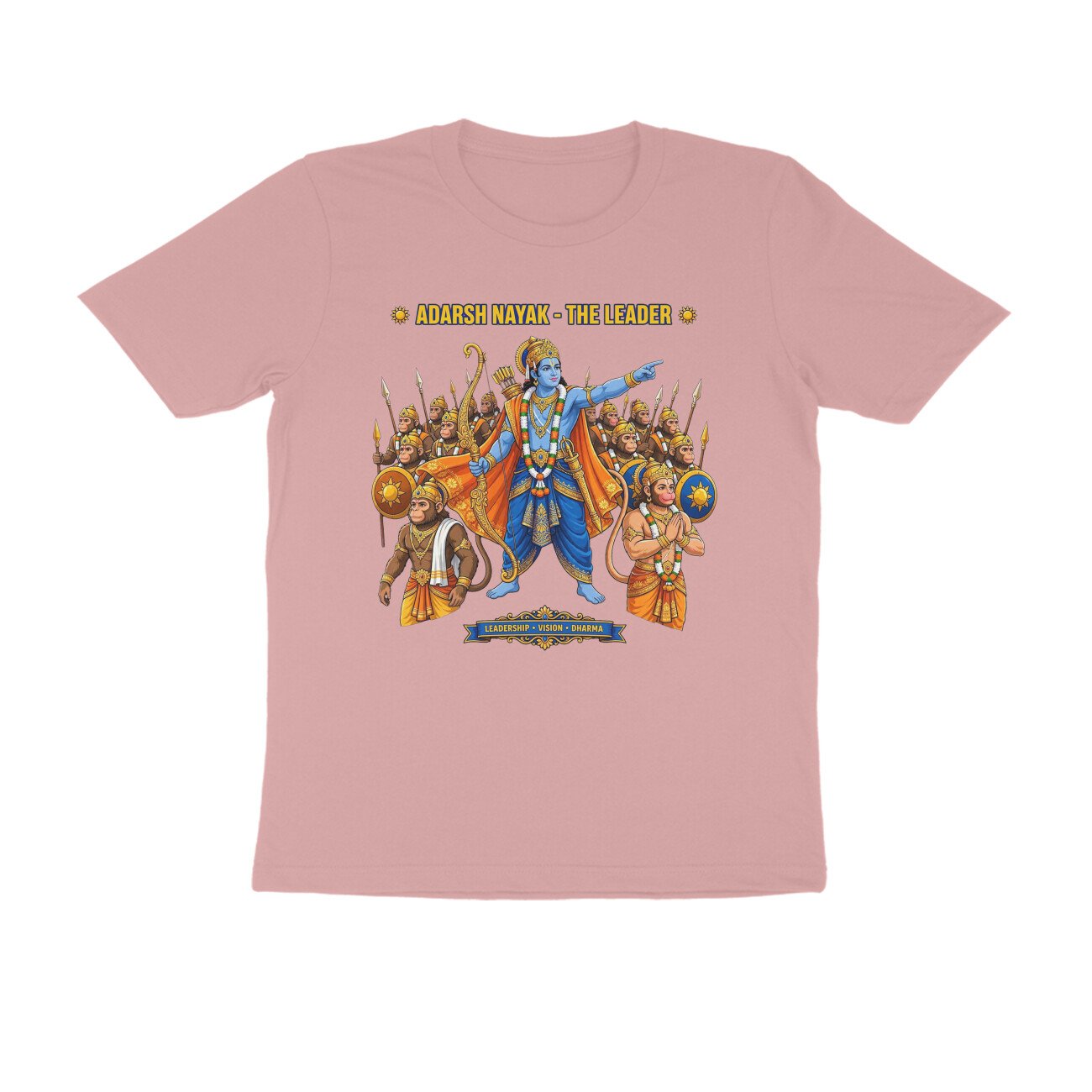 Adarsh Nayak Shri Ram T-Shirt | आदर्श नायक श्री राम | Ideal Leader | Ram Bhakti & Dharma - Image 12