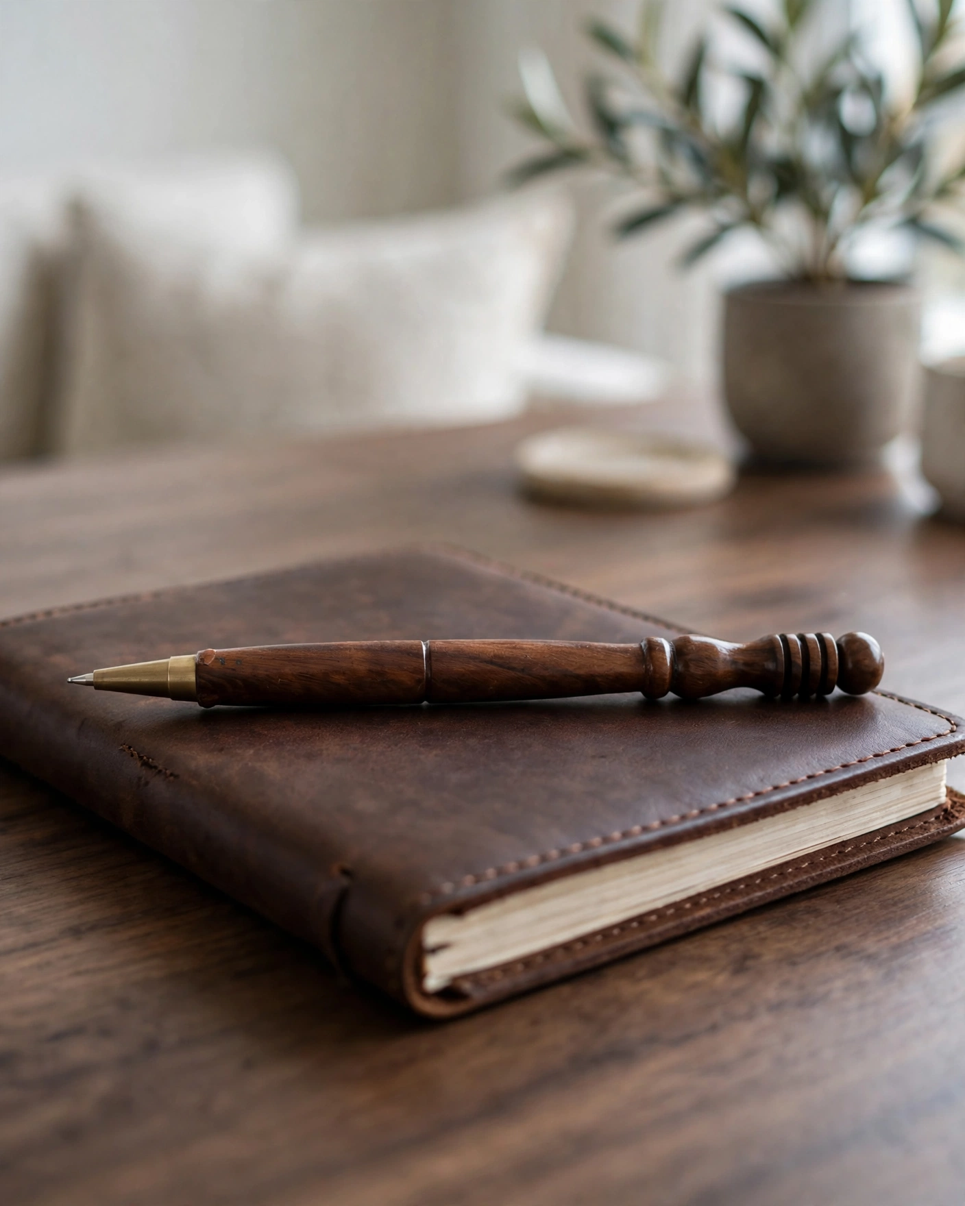 Premium Wooden Pen for Writing | Elegant Eco-Friendly Ball Pen - Image 5